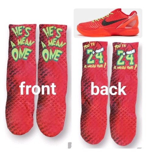 Calze kobe reverse grinch - kobe,